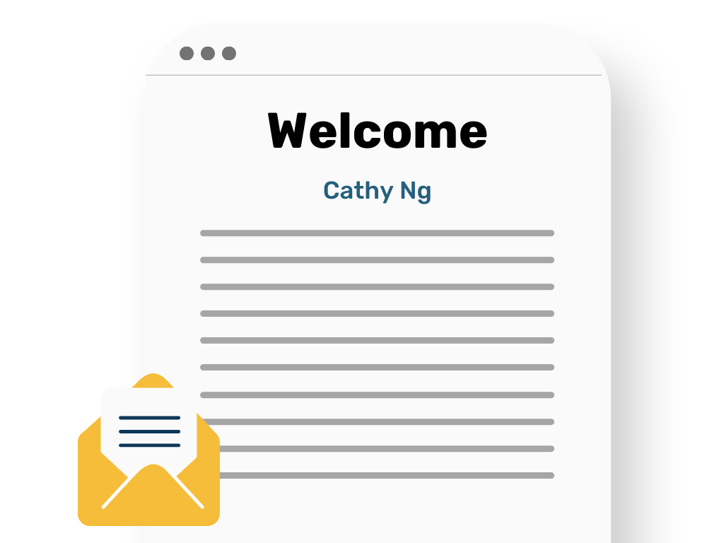 Welcome new clients at on-boarding​